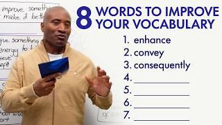 Improve Your Vocabulary: 8 Words for Intermediate English Learners