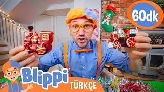 Blippi Noel Ağacını Süslüyor - Tatili Blippi ile Kutlayın | Blippi Türkçe