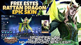 Estes Rattan Dragon Tamer Epic Skin Script | How To Unlock All Skin In Mobile 2020