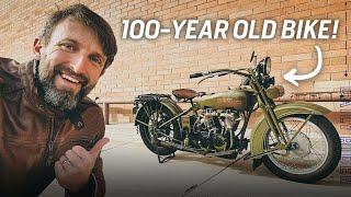 100-year old Harley! 1924 Model J Review | Daily Rider