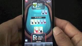 Neowiz DuelPoker iPhone Game Play