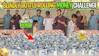 Blindly Money rolling challenge