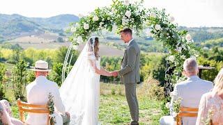 Felicity & Oliver's Wedding Video - Umbria, Italy - September 2022