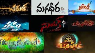 Ram Charan All movie Title Cards