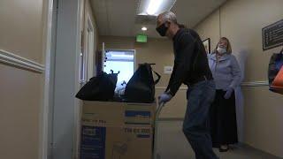 Community Action Commission volunteers create care-packages for at-risk seniors in Goleta