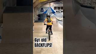 BMX BACKFLIP: at age 6!!!!