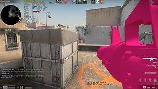 Cheating in CSGO but stupid