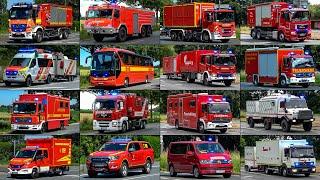 [EM 2024] - GROẞEINSATZ für ganz NRW | Einsatzfahrten von FEUERWEHR, THW & Hilfsorganisationen!