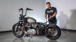 Triumph Bonneville Bobber // A Factory Bobber?