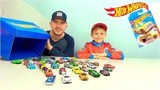 Hot Wheels БОЛЬШАЯ коллекция новинок 2019 года! Даник и папа принимают вызов!