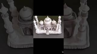 Clay Se Tajmahal Miniature Kaise Banae #clayart  #shorts  #shortsfeed #ytshorts #youtubeshorts