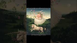 Irena Aizen Bunny Paintings #edit #meme #part4 #shorts