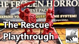 HeroQuest: The Frozen Horror - The Rescue (Mission 3) Playthrough Battle Report | Mind Your Step