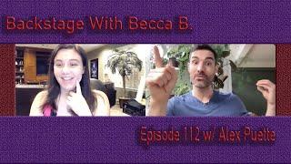 Backstage With Becca B. Ep. 112 w/ Hadestown's Alex Puette