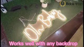 LED Neon Sign | Reusable Party Decoration Backdrop