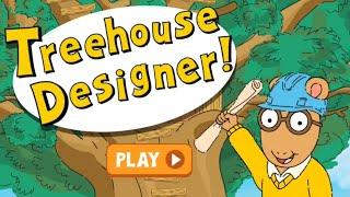 Arthur : Treehouse Designer ⭐ PBS Kids Game | KIDS ON TV (Mini Explorers Zone)