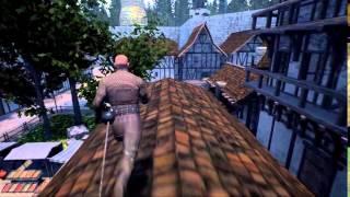 Chronicles of Elyria - Fun little flip on the rooftops