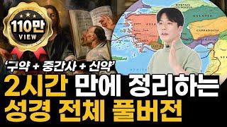 2시간 만에 정리하는 성경 전체 풀버전 │ 신약, 구약, 중간사 통합본