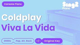 Coldplay - Viva La Vida (Piano Karaoke Visualiser)