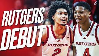 Dylan Harper & Ace Bailey's FULL Rutgers Debut! | 45 POINTS COMBINED