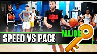 SPEED VS PACE | The Footwork Lab.. A Major 