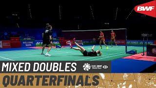 YONEX All England Open 2022 | Puavaranukroh/Taerattanachai (THA) [1] v Gicquel/Delrue (FRA) [8] | QF