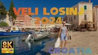 Veli Losinj, Croatia | 8K Walkthrough (Jun 2024)