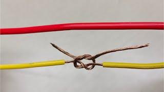 How to Twist Electrical Wires that Electricians don't want You to Know | Creation NOY