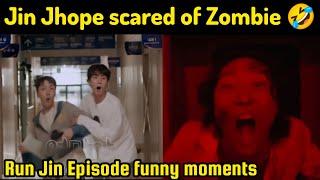 RUN Jin Ep 15, Jin and Jhope Scared of Ghosts , Jhope, Jin, BTS videos #bts #jhope #jin #kpop