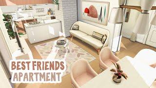 Best Friends Apartment  || The Sims 4 Apartment Renovation: Speed Build