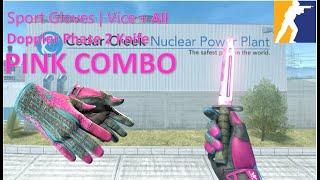 Sport Gloves Vice + All Doppler Phase 2 Knife | PINK Combo | CS2 Showcase