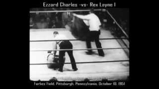 Ezzard Charles -vs- Rex Layne I 1951 (16mm Transfer)