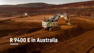 Australia's first electric excavator: The R 9400 E with Fortescue | Liebherr