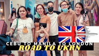 CEBU TO MANILA TO LONDON 2021 I TURKISH AIRLINES I ROAD TO UKRN