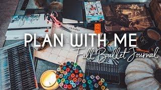 PLAN WITH ME | Fall Bullet Journal