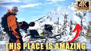 Some of Washington's Best Snowmobiling!