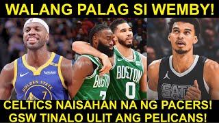 Wemby Hindi NAKAPORMA kay Chet | GSW NAG IINIT na! | Celtics NADUMIHAN na ang Record!