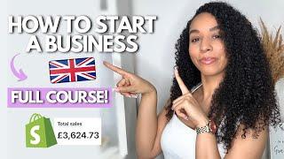 How To start an Online Product Business in the UK [FREE COURSE]