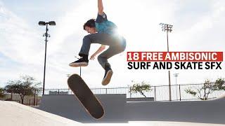 18 FREE Surf and Skate Ambisonic Sound Effects | Shutterstock Tutorials