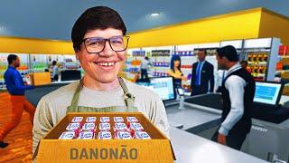 FILA PRA COMPRAR DANONÃO! - Supermarket Simulator