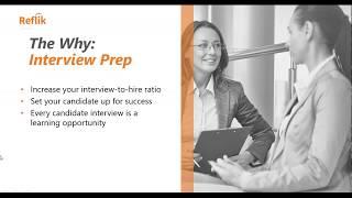 Reflik Lunch & Learn: Candidate Interview Prep Strategies For Recruiters