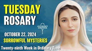 Tuesday Rosary  Sorrowful Mysteries of the Rosary  October 22, 2024 VIRTUAL ROSARY