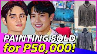 FANS bought PABLO and JUSTIN'sPRELOVED ITEMS sold for almost P200,000! / SB19 Updates