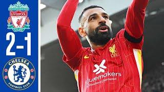 Liverpool vs Chelsea 2-1 - All Goals & Highlights - Mohamed Salah Goal