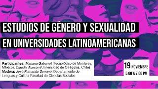 Estudios de género y sexualidad en universidades latinoamericanas