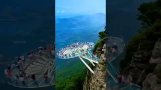 Glass Skywalk SNAPS & FALLS! Tourist Horror!