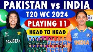 India vs Pakistan Women's T20 World Cup 2024 playing 11, India Women vs Pakistan Women match detail