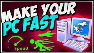 How to make your pc run faster for free :)