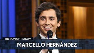 Marcello Hernández Makes His Tonight Show Stand-Up Debut | The Tonight Show Starring Jimmy Fallon