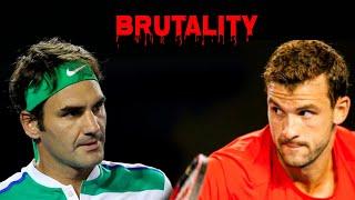 When Tennis turns into WAR! (Federer vs Dimitrov)